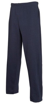 Fruit Of The Loom Lightweight Open Hem Jog Pants, Slim Tracksuit