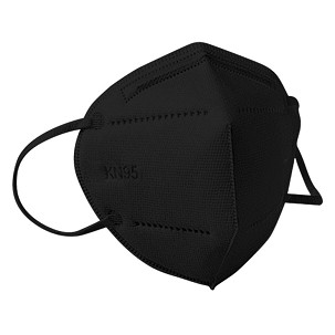 KN95, face mask, black