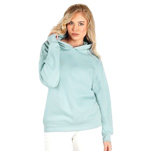 BIG HOODY, unisex oversized organic cotton hooded sweatshirt, 300 g/m2, mint