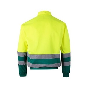 VL NEPTUNE. Two-tone twill jacket (210g/m²) in polyester (80%) and cotton (20%)