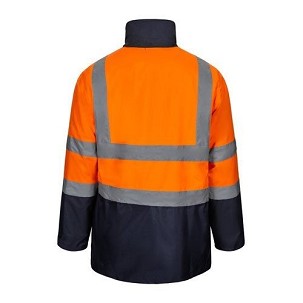 VL JUNO LARGE. Two-tone 4-in-1 parka (180g/m²), in polyester (100%) with PU coating