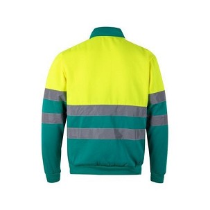 VL THOR LARGE. Two-tone sweatshirt (300g/m²) in polyester fleece (100%)