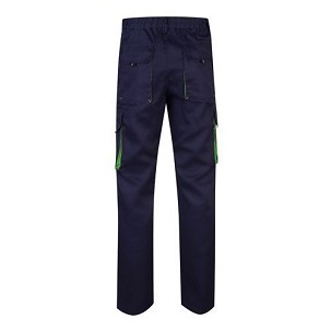 VL HYPNOS. Dvobojne pantalone od kepera sa više džepova (200g/m²), od pamuka (35%) i poliestera (65%)