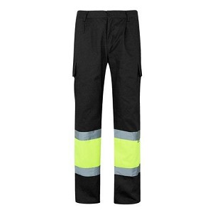 Velilla ATHENA. Dvobojne pantalone od kepera (210g/m²), sa postavom, sa više džepova, od pamuka (20%) i poliestera (80%)
