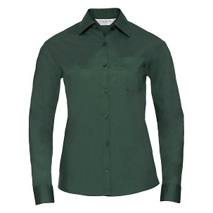 RUSSELL ženka košulja strukirana sa dugim rukavima POLYCOTTON EASY CARE POPLIN