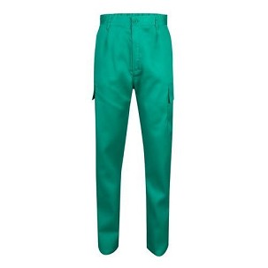 VL AINE. Pantalone od kepera sa više džepova (190g/m²), od pamuka (20%) i poliestera (80%)