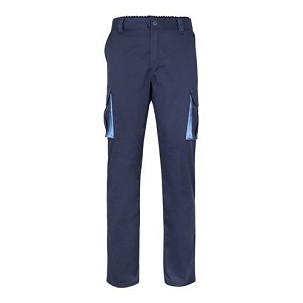 VL HYPNOS. Dvobojne pantalone od kepera sa više džepova (200g/m²), od pamuka (35%) i poliestera (65%)