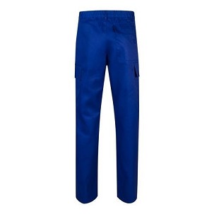 VL AINE. Pantalone od kepera sa više džepova (190g/m²), od pamuka (20%) i poliestera (80%)