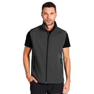 BEST NEO VEST, softshell bodywarmer, dark gray
