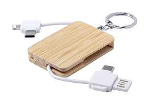 Rusell keyring USB charger cable