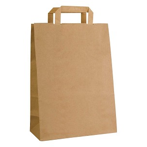 POPPY, paper bag, beige