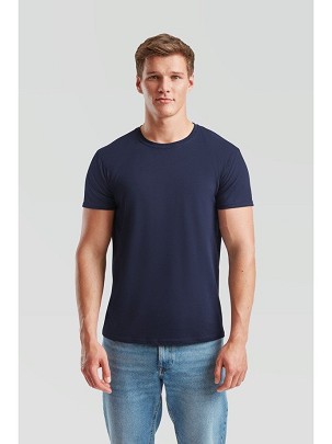 Fruit of the Loom, ICONIC 150T, pamučna majica, teget boja