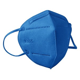 KN95, face mask, royal blue