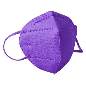 KN95, face mask, purple