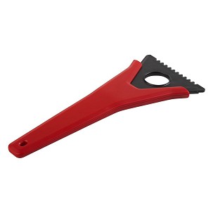 NORWAY, 3 in 1 scraper for snow and ice red