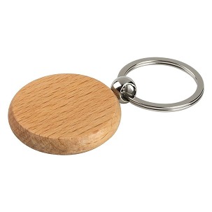 WOODY, wooden key holder, beige