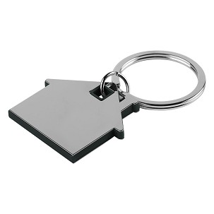 HUS, metal key holder, black