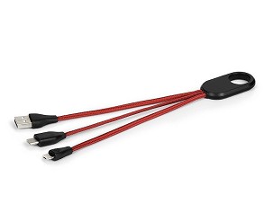 TRIO, USB kabel sa 3 nastavka za punjenje