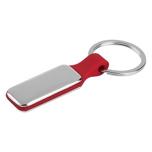 CORSO R, metal key holder, red