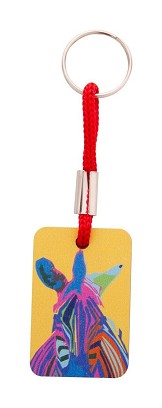 Woody Plus D custom keyring