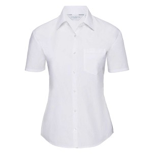 Women's SS Po-Cot Easy Care Poplin Shirt