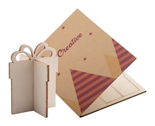 Creax Eco Christmas card, gift box