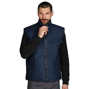 TEN VEST, unisex bodywarmer, blue