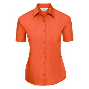 Women's SS Po-Cot Easy Care Poplin Shirt