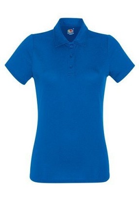 Fruit of the Loom, Ladies Performance Polo, sportska polo majica od poliestera za dame