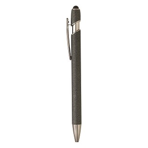 BOLD, metal ball pen with paper sleeve, dark gray
