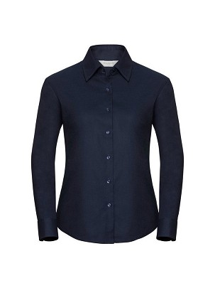 RUSSELL EASY CARE OXFORD Women's Long Sleeve Shirt