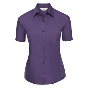 Women's SS Po-Cot Easy Care Poplin Shirt