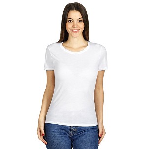 SUBLI, t-shirt, suitable for sublimation, white