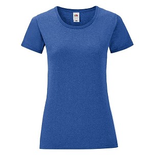 Fruit of the Loom, LADIES ICONIC 150T, ženska pamučna majica, retro boja
