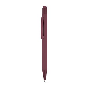 CLINT MATE. Ballpoint pen with a modern design made from recycled aluminium (100% rAL), with a matt finish