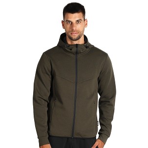 REBOUND, hooded sweatshirt, 300 g/m2, olive