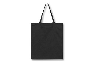 NATURELLA, pamučna torba za kupovinu, black