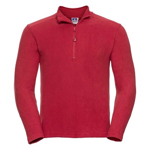 RUSSELL 1/4 zip male micro polar