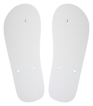 CreaPlaya customisable beach slippers - sole
