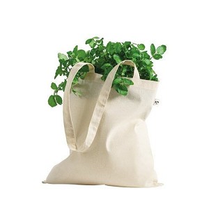 LEON. 100% organic cotton bag (140 g/m²)
