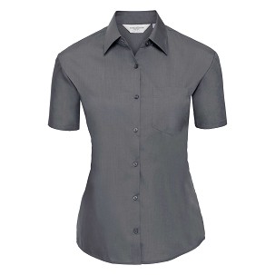Women's SS Po-Cot Easy Care Poplin Shirt