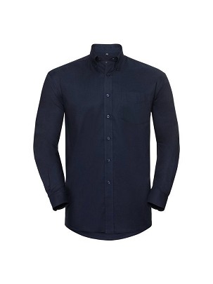 RUSSELL EASY CARE OXFORD men's LS ECare Oxfrd shirt, long sleeve shirt