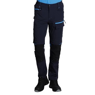PANTHER PANTS W, elastic work pants, blue