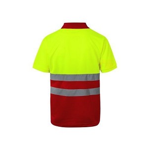 VL CUPID LARGE. Bird-eye dvobojna polo majica (160g/m²) sa kratkim rukavima, od poliestera (100%)