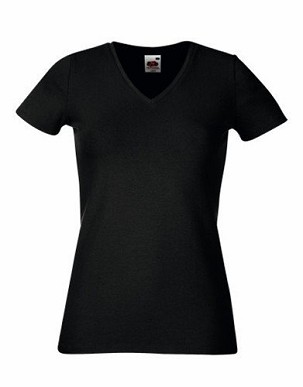 Fruit of the Loom Women's V-neck T-shirt