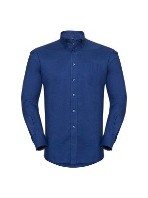 RUSSELL EASY CARE OXFORD men's LS ECare Oxfrd shirt, long sleeve shirt