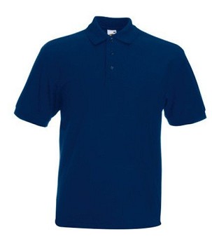 Fruit of the Loom, 65/35 Heavy Polo, polo majica za muškarce, teget , 3XL