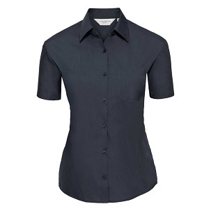 Women's SS Po-Cot Easy Care Poplin Shirt