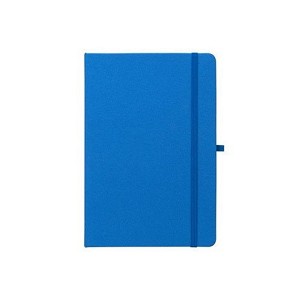 ANNE. A5 notes od recikliranog poliestera (100% rPET) sa stranicama na linije, rojal plava