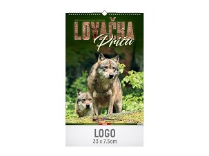 HUNTING STORY, Wall Calendar, 7 sheets